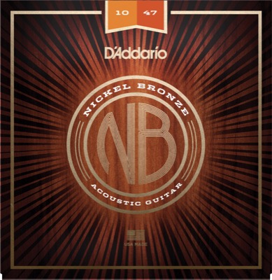 NB1047 i gruppen Strngar / Gitarrstrngar / D'Addario / Acoustic Guitar / Nickel Bronze hos Crafton Musik AB (370205027050)