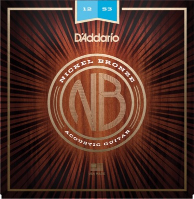 NB1253 i gruppen Strngar / Gitarrstrngar / D'Addario / Acoustic Guitar / Nickel Bronze hos Crafton Musik AB (370205067050)