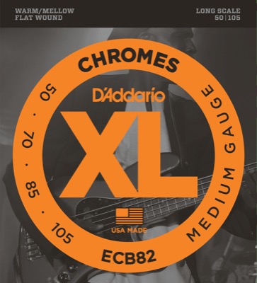 ECB82 i gruppen Strngar / Basstrngar / D'Addario / Chromes Flat Wound hos Crafton Musik AB (370462007050)