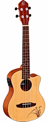 RU5CE-TE i gruppen Folkinstrument / Ukulele / Ortega / Med Pickup hos Crafton Musik AB (332304153249)