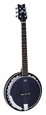 OBJ350/6-SBK i gruppen Folkinstrument / Banjo / Ortega / 6-Strngade hos Crafton Musik AB (332340253249)