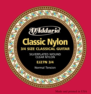 EJ27N 3/4 i gruppen Strngar / Gitarrstrngar / D'Addario / Classic Guitar / D'Addario Student hos Crafton Musik AB (370127107050)