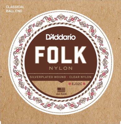 EJ32C i gruppen Strngar / Gitarrstrngar / D'Addario / Classic Guitar / D'Addario Classic hos Crafton Musik AB (370132007050)