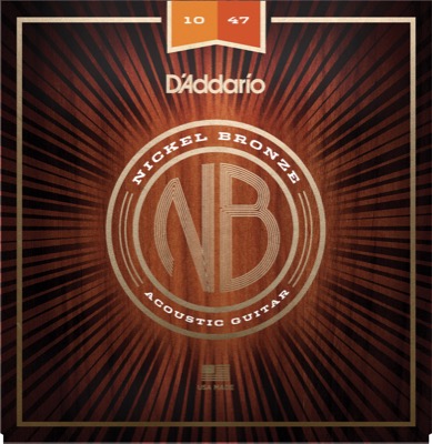 NB1047 i gruppen Strngar / Gitarrstrngar / D'Addario / Acoustic Guitar / Nickel Bronze hos Crafton Musik AB (370205027050)