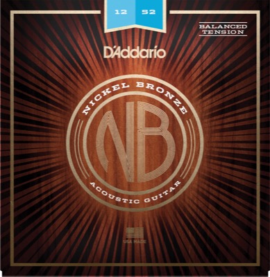 NB1252BT i gruppen Strngar / Gitarrstrngar / D'Addario / Acoustic Guitar / Nickel Bronze hos Crafton Musik AB (370205057050)