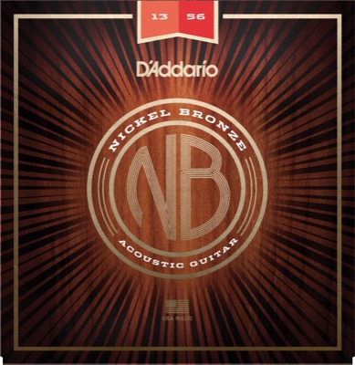 NB1356 i gruppen Strngar / Gitarrstrngar / D'Addario / Acoustic Guitar / Nickel Bronze hos Crafton Musik AB (370205107050)