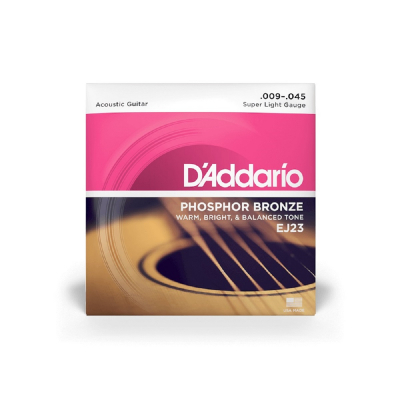 EJ23 i gruppen Strngar / Gitarrstrngar / D'Addario / Acoustic Guitar / Phosphor Bronze hos Crafton Musik AB (370250707050)