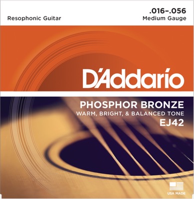 EJ42 i gruppen Strngar / Gitarrstrngar / D'Addario / Acoustic Guitar / Phosphor Bronze hos Crafton Musik AB (370265007050)
