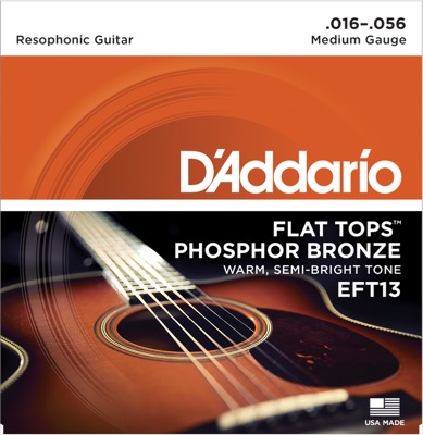 EFT13 i gruppen Strngar / Gitarrstrngar / D'Addario / Acoustic Guitar / Phosphor Bronze Flat Tops hos Crafton Musik AB (3702840807050)