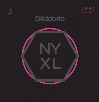 NYXL0942-3P i gruppen Strngar / Gitarrstrngar / D'Addario / Electric Guitar / Multipack hos Crafton Musik AB (370301047050)