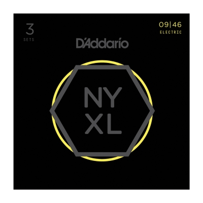 NYXL0946-3P i gruppen Strngar / Gitarrstrngar / D'Addario / Electric Guitar / Multipack hos Crafton Musik AB (370301057050)