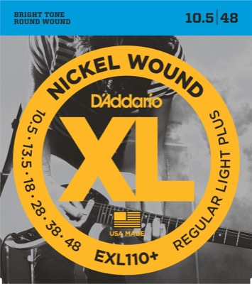 EXL110+ i gruppen Strngar / Gitarrstrngar / D'Addario / Electric Guitar / EXL-Round Nickel Wound hos Crafton Musik AB (370310907050)