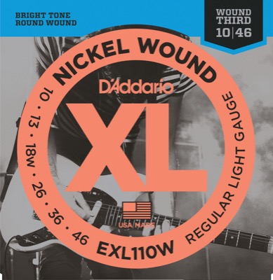 EXL110W i gruppen Strngar / Gitarrstrngar / D'Addario / Electric Guitar / EXL-Round Nickel Wound hos Crafton Musik AB (370311807050)