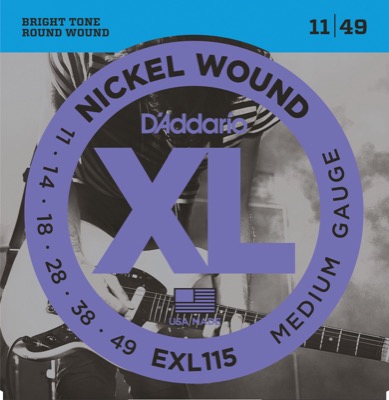 EXL115 i gruppen Strngar / Gitarrstrngar / D'Addario / Electric Guitar / EXL-Round Nickel Wound hos Crafton Musik AB (370312807050)