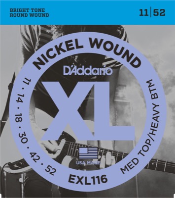 EXL116 i gruppen Strngar / Gitarrstrngar / D'Addario / Electric Guitar / EXL-Round Nickel Wound hos Crafton Musik AB (370313907050)