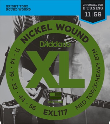 EXL117 i gruppen Strngar / Gitarrstrngar / D'Addario / Electric Guitar / EXL-Round Nickel Wound hos Crafton Musik AB (370313937050)