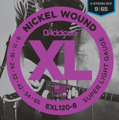 EXL120-8 i gruppen Strngar / Gitarrstrngar / D'Addario / Electric Guitar / EXL-Round Nickel Wound hos Crafton Musik AB (370314887050)