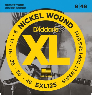 EXL125 i gruppen Strngar / Gitarrstrngar / D'Addario / Electric Guitar / EXL-Round Nickel Wound hos Crafton Musik AB (370316807050)
