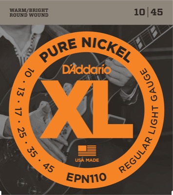 EPN110 i gruppen Strngar / Gitarrstrngar / D'Addario / Electric Guitar / XL-Pure Nick. Round Wound hos Crafton Musik AB (370338107050)