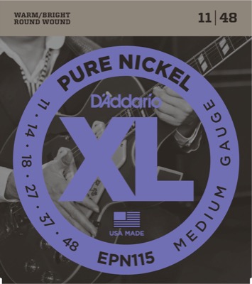 EPN115 i gruppen Strngar / Gitarrstrngar / D'Addario / Electric Guitar / XL-Pure Nick. Round Wound hos Crafton Musik AB (370338157050)