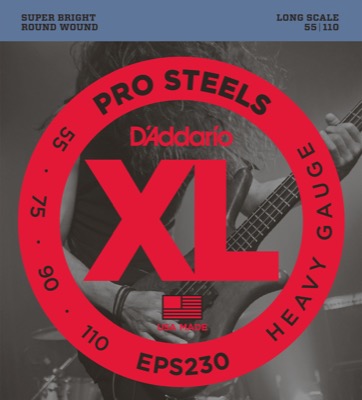 EPS230 i gruppen Strngar / Basstrngar / D'Addario / ProSteels Round Wound hos Crafton Musik AB (370406457050)