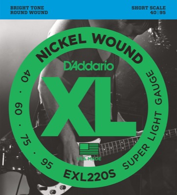 EXL220S i gruppen Strngar / Basstrngar / D'Addario / EXL Nickel Round Wound hos Crafton Musik AB (370409837050)