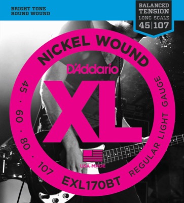 EXL170BT i gruppen Strngar / Basstrngar / D'Addario / EXL Nickel Round Wound hos Crafton Musik AB (370410007050)
