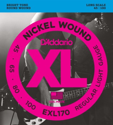 EXL170 i gruppen Strngar / Basstrngar / D'Addario / EXL Nickel Round Wound hos Crafton Musik AB (370410807050)