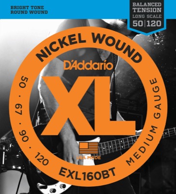 EXL160BT i gruppen Strngar / Basstrngar / D'Addario / EXL Nickel Round Wound hos Crafton Musik AB (370416757050)