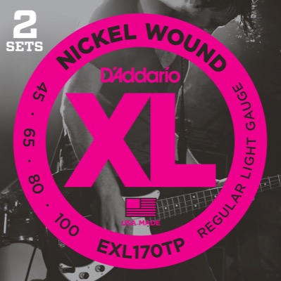 EXL170TP i gruppen Strngar / Basstrngar / D'Addario / EXL Nickel Round Wound hos Crafton Musik AB (370424057050)