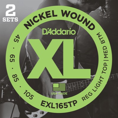 EXL165TP i gruppen Strngar / Basstrngar / D'Addario / EXL Nickel Round Wound hos Crafton Musik AB (370424077050)