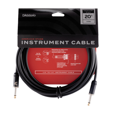 PW-AMSG-20 i gruppen Kablar / D'Addario Accessories / Instrument Cables / American Stage Series hos Crafton Musik AB (370700487050)