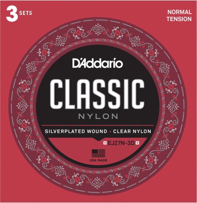 EJ27N-3D i gruppen Strngar / Gitarrstrngar / D'Addario / Classic Guitar / Multipack hos Crafton Musik AB (370961277050)