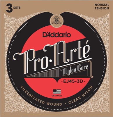 EJ45-3D i gruppen Strngar / Gitarrstrngar / D'Addario / Classic Guitar / Multipack hos Crafton Musik AB (370961507050)