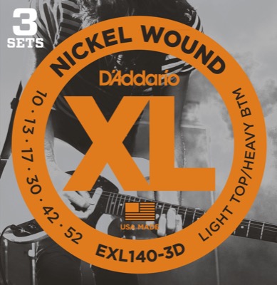 EXL140-3D i gruppen Strngar / Gitarrstrngar / D'Addario / Electric Guitar / Multipack hos Crafton Musik AB (370965357050)