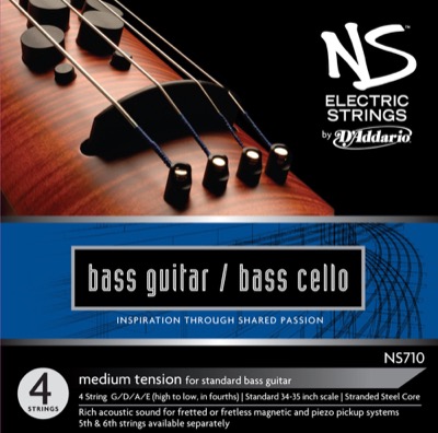 NS710 i gruppen Strk / Elstrk / NS/D'Addario Strngar hos Crafton Musik AB (470355007050)